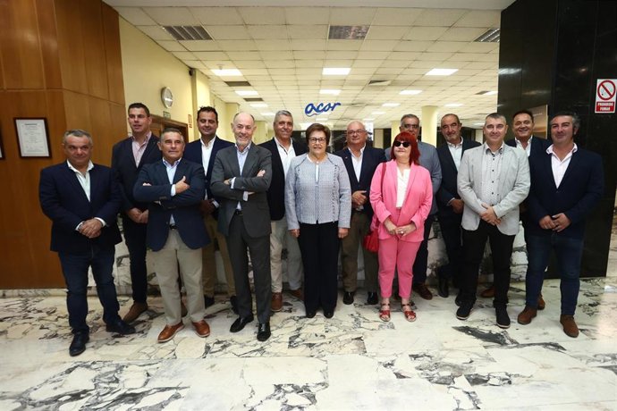 Miembros del Consejo Rector de ACOR tras la reunión de presentación de resultados del ejercicio  2024/2025.