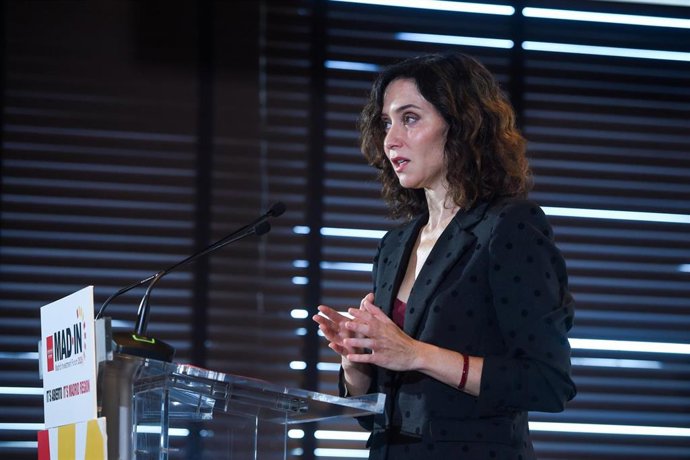La presidenta de la Comunidad de Madrid, Isabel Díaz Ayuso.