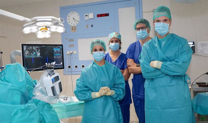 Cirujanos del Hospital Ruber Internacional.
