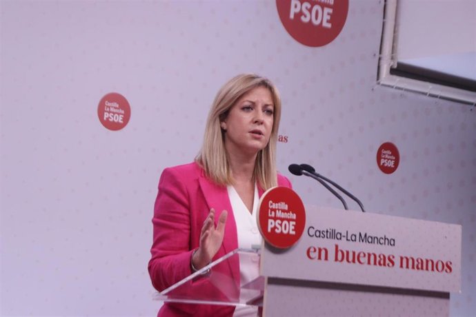 La portavoz del grupo socialista en las Cortes de Castilla-La Mancha, Ana Isabel Abengózar.