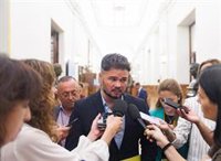 Rufián ve "un despropósito" el último movimiento del juez Peinado sobre Begoña Gómez: "Ya sabemos para quién trabaja"