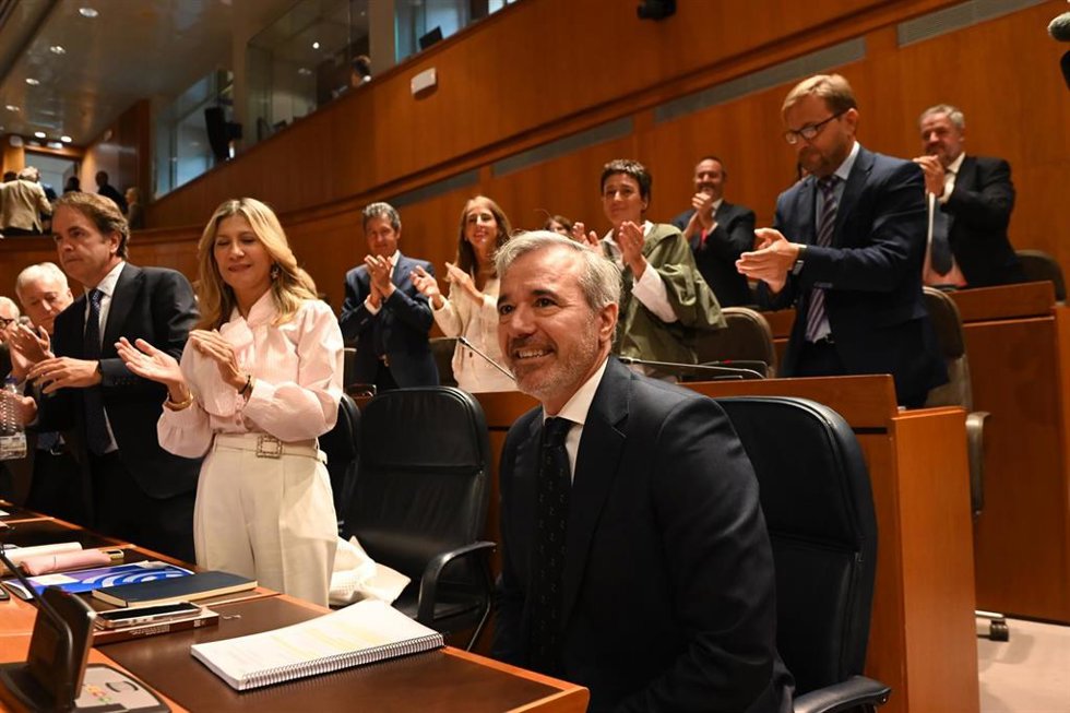 El presidente de Aragón, Jorge Azcón.
