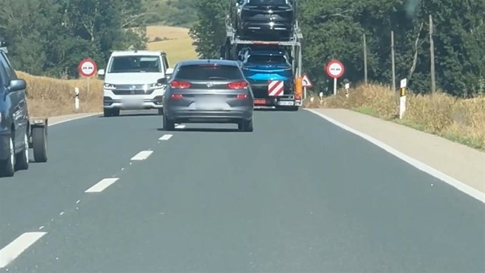 Imagen del conductor infractor.