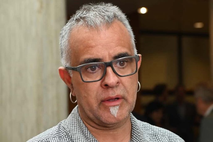 Andoni Corrales, portavoz de Podemos.