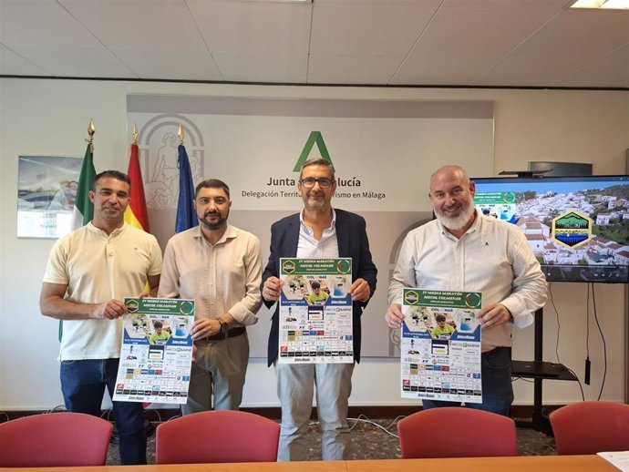 Presentación de La IV Media Maratón Mecol Colmenar que reunirá a 400 ciclistas de Andalucía.