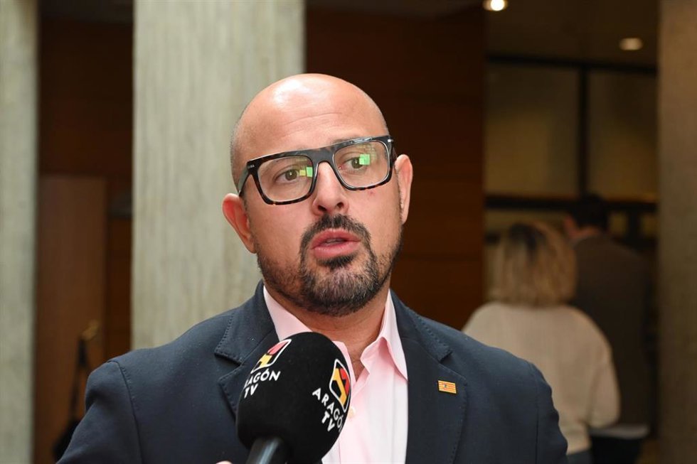 El diputado del PAR en las Cortes de Aragón, Alberto Izquierdo.