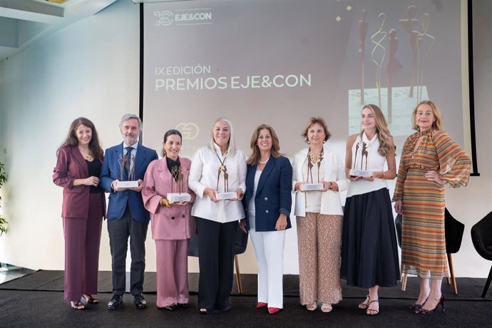 Ilunion, Fundación máshumano, Izzon Lab y Mujeres&Cía, galardonados en la IX edición de los Premios EJE&CON