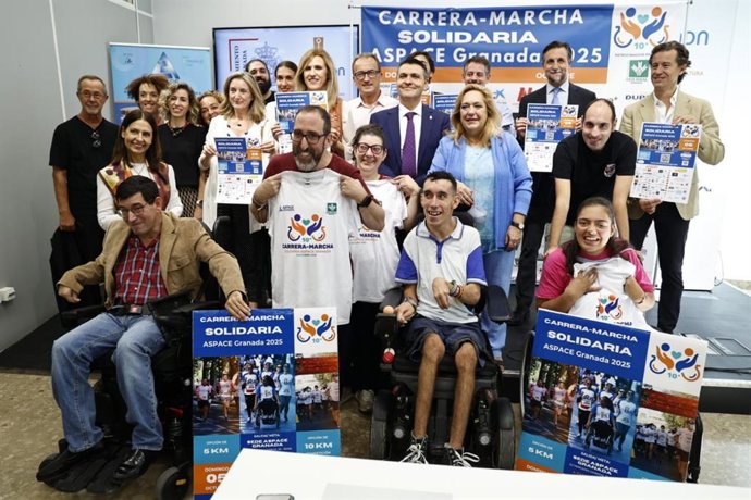 Presentación de la décima edición de la carrera solidaria de Aspace
