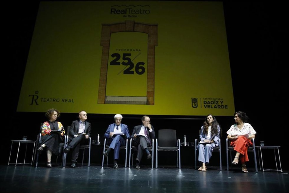 Archivo - Presentación de la nueva temporada del Real Teatro de Retiro.