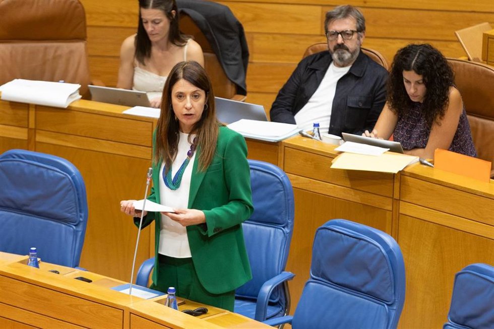 La conselleira de Medio Rural, María José Gómez