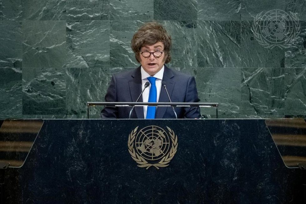 Javier Milei, presidente de Argentina.