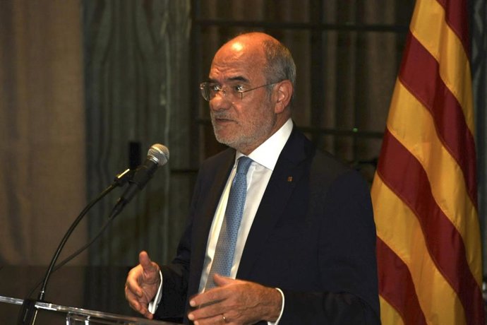 Archivo - Duch durante la recepción de la comunidad catalana en Nueva York