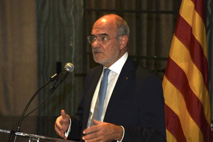 Archivo - Duch durante la recepción de la comunidad catalana en Nueva York