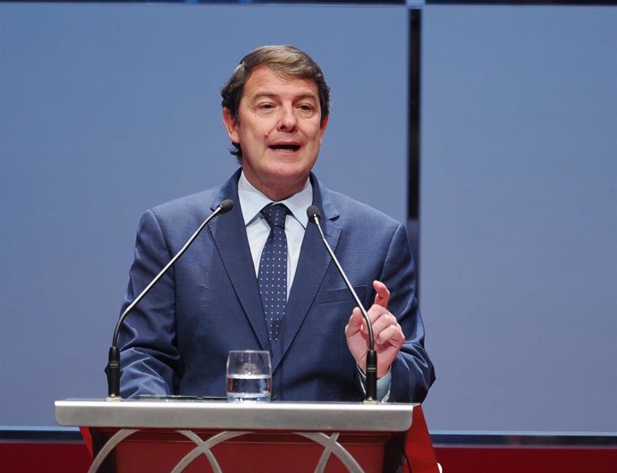 Archivo - El presidente de la Junta de Castilla y León, Alfonso Fernández Mañueco, en una imagen de archivo.