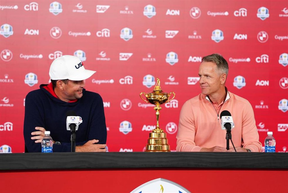 Keegan Bradley y Luke Donald