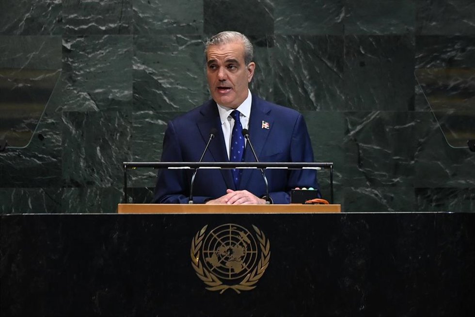 El presidente de República Dominicana, Luis Abinader 