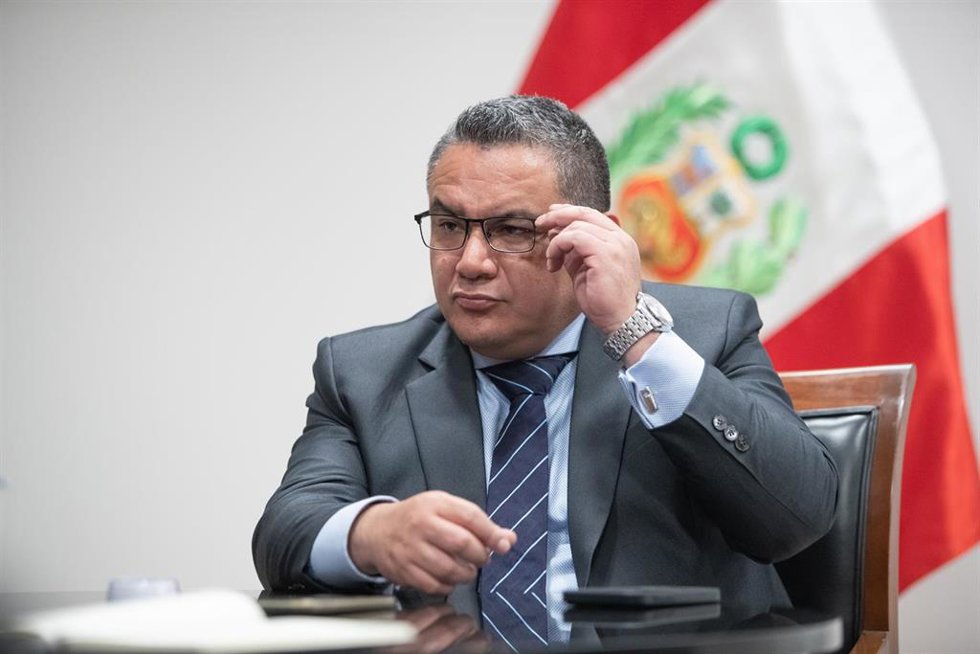 Archivo - El ministro del Justicia y Derechos Humanos de Perú, Juan José Santiváñez