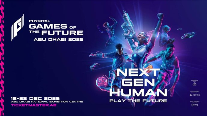 Games of the Future 2025 Abu Dhabi Poster