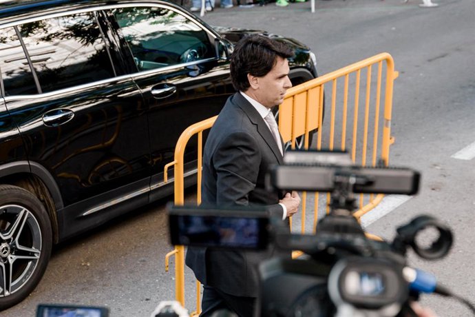 Archivo - El novio de la presidenta de la Comunidad de Madrid, Alberto González Amador, comparece ante el Tribunal Supremo 