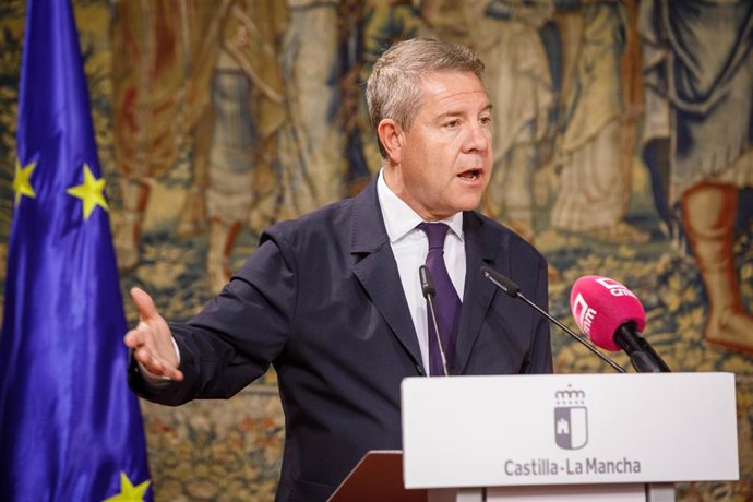 El presidente de Castilla-La Mancha, Emiliano García-Page