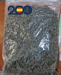 La Policía Nacional detiene a un joven que portaba 280 gramos de marihuana en el barrio murciano de Espinardo