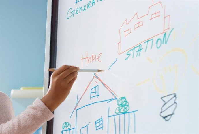 Paneles digitales interactivos.