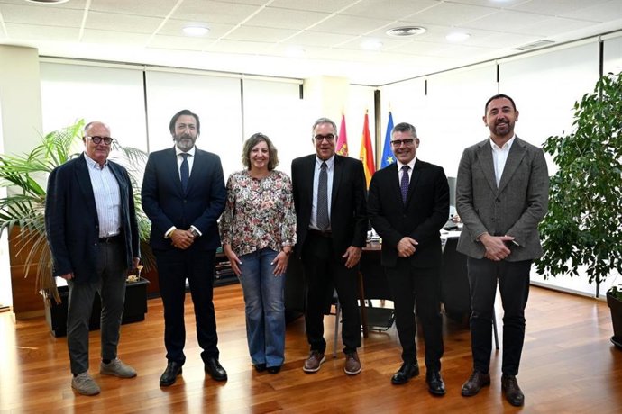 La consejera de Economía, Empresas y Empleo, Patricia Franco, se ha reunido en Toledo con directivos de Toroverde
