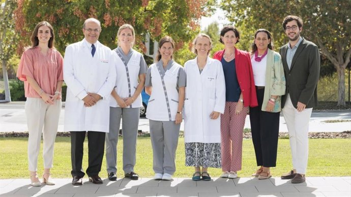 El equipo multidisciplinar de la Unidad de Fertilidad de la Clínica Universidad de Navarra que asiste al 21º Congreso de Medicina Reproductiva Restaurativa en Zagreb.