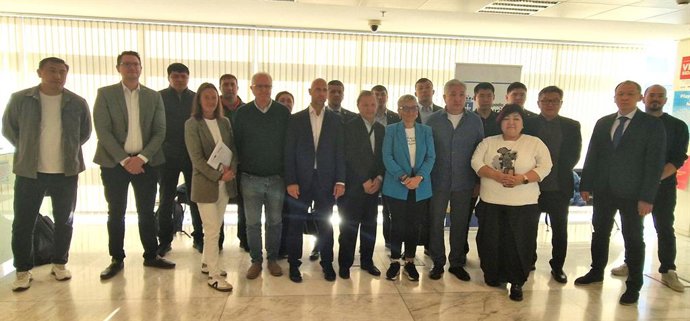 Visita de la delegación de Asia Central a Asturias