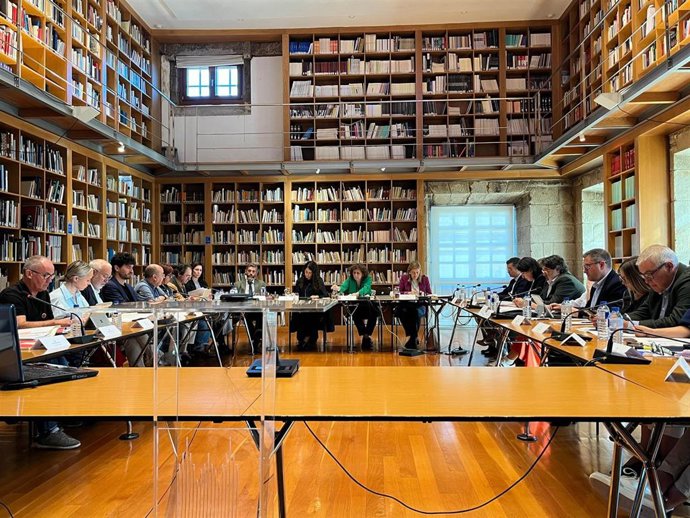 Pleno municipal celebrado en Santiago de Compostela, a 25 de septiembre de 2025.