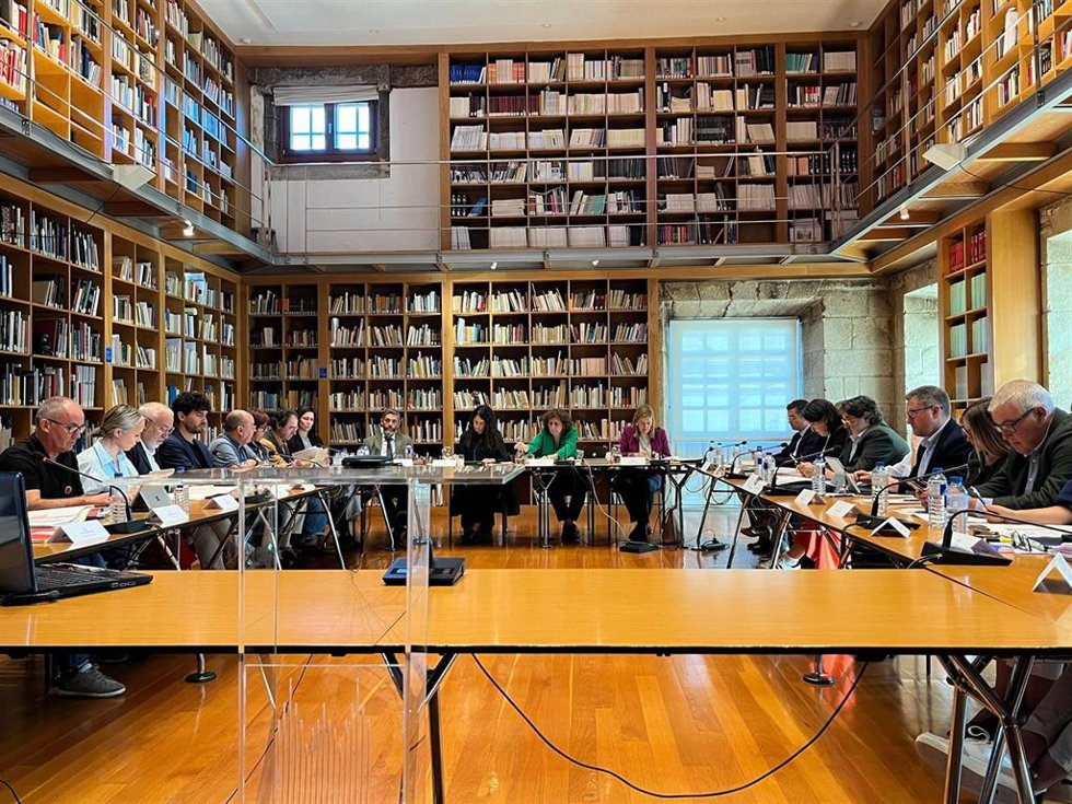 Pleno municipal celebrado en Santiago de Compostela, a 25 de septiembre de 2025.