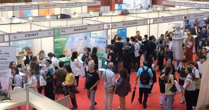 Feria de Empleo de la Universidad de Sevilla.