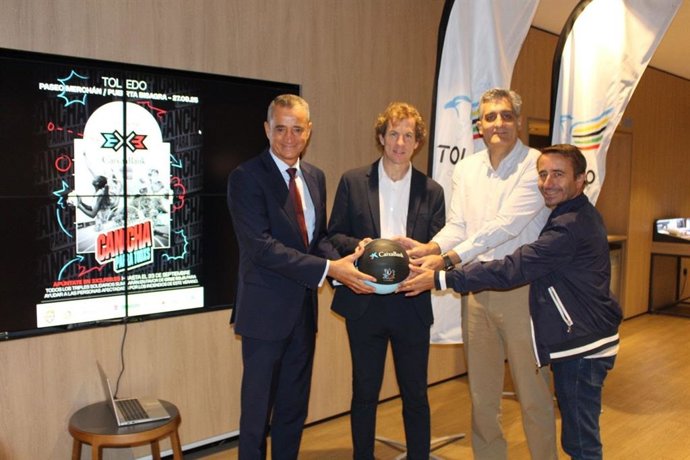 Presentación oficial de la parada del Circuito 3x3 CaizaBank en Toledo.