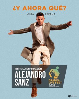 Alejandro Sanz estará en el Granca Live Fest