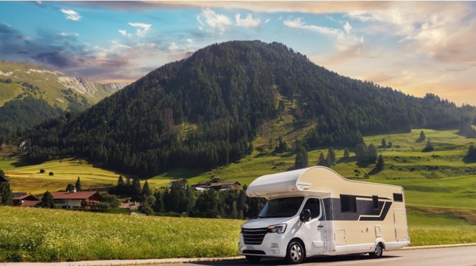 Archivo - Una autocaravana.