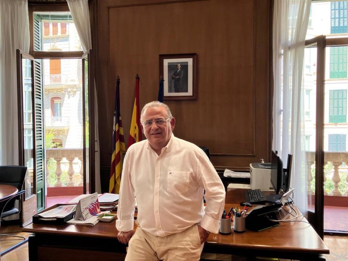 Archivo - El delegado del Gobierno en Baleares, Alfonso Rodríguez, en una foto de archivo.