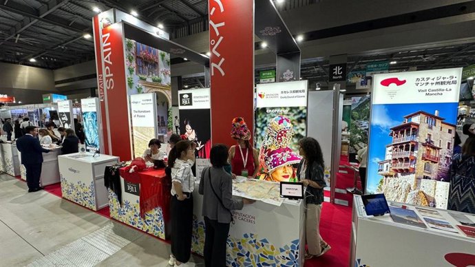 La provincia de Cáceres presenta sus bondades en la Tourism Expo Japan, que se celebra en Tokoname