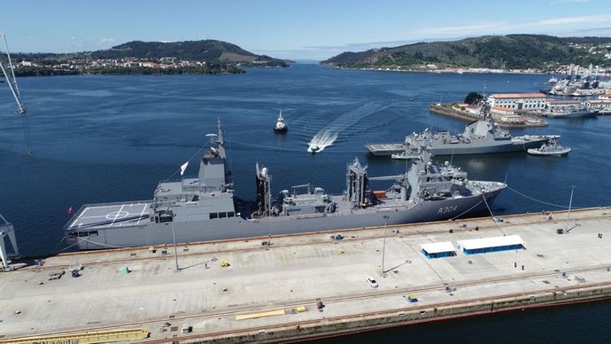 Archivo - Buque AOR realizado en Navantia Ferrol para Australia