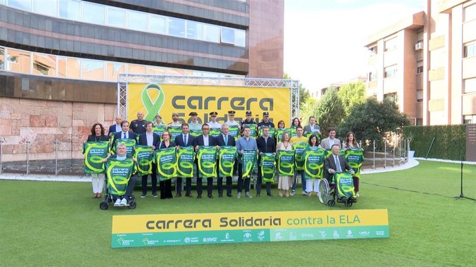 Presentación de la Carrera Solidaria contra la ELA de Toledo.