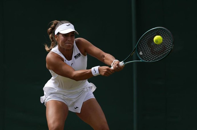 Archivo - La jugadora española Jessica Bouzas.