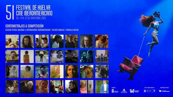 Cortometrajes a concurso de la 51 edición del Festival de Huelva.