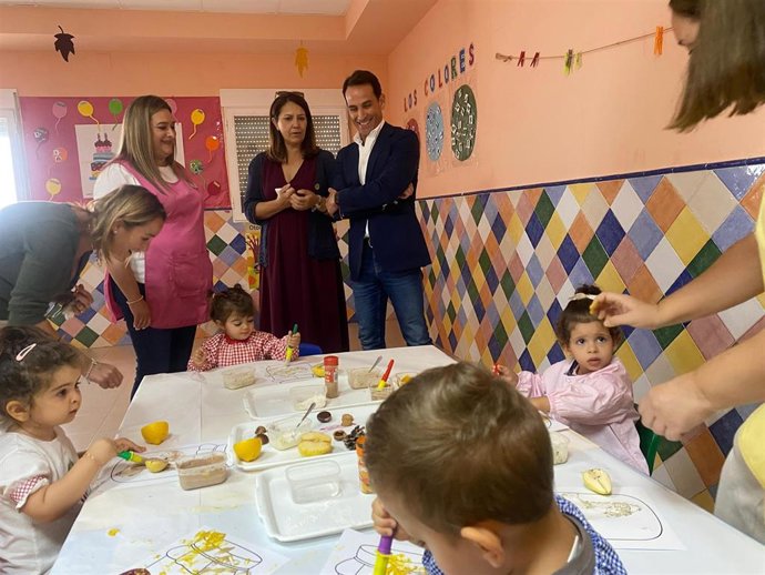 Visita a la escuela infantil de La Puerta de Segura