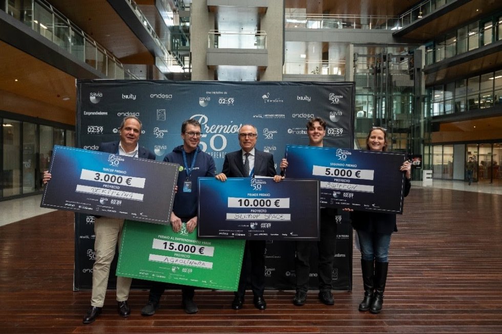 Los ganadores de los Premios +50 Emprende 2024.