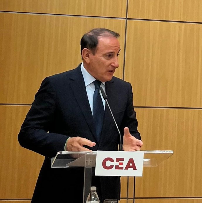 El presidente de la Confederación de Empresarios de Andalucía (CEA), Javier González de Lara.