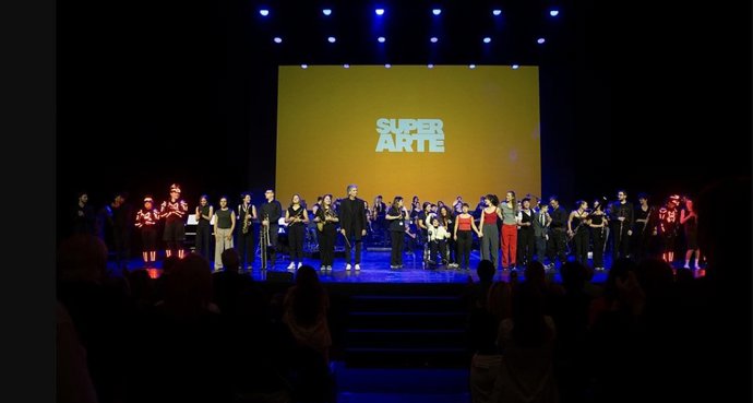 Gala SuperArte, en el Teatro Real de Madrid.