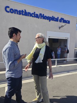 Rosa y Webber, en las inmediaciones de la estación Constancia/Hospital de Inca.