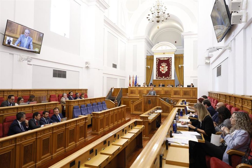 Pleno de las Cortes de Castilla-La Mancha