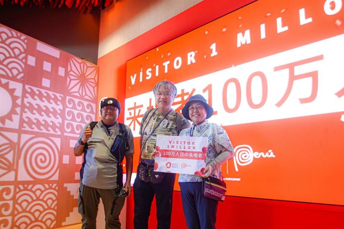 La visitante número un millón