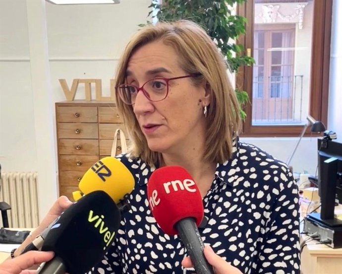 La concejala de VTLP, Rocío Anguita.