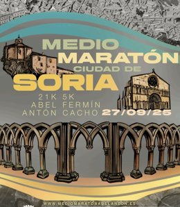 Más de 1.000 corredores participarán en el Medio Maratón Ciudad de Soria-Abel Antón.